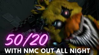 UCN | 50/20 Mode | Nightmare Chica Wants to Eat Me And I Let Here But I Don't | (Console)