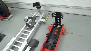 Condor motorcycle dolly vs Harbor Freight sidestand dolly made to be upright