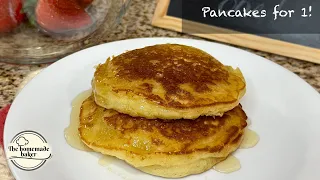 How to Make a Single Serving of Pancakes