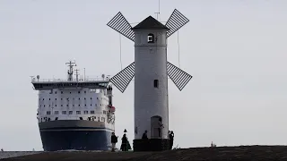 Maiden call Finnfellow at Świnoujście | First test run for the new Finnlines route Świnoujście Malmö