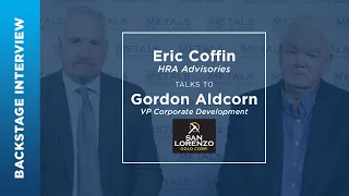 Gordon Aldcorn of San Lorenzo Gold talks to Eric Coffin at the Metals Investor Forum, September 2023