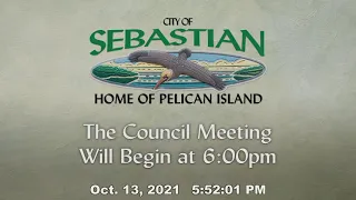 October 13, 2021 - City Council Meeting