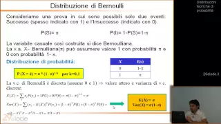 Statistica Medica - Distribuzioni teoriche di probabilità - 22di46 - YouTube - 29elode.it