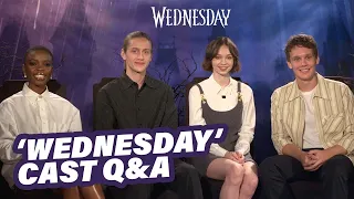 'Wednesday' Cast Shares Their Fave Memories From Filming & What They Got To Keep From Set