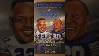 Emmitt Smith Vs Barry Sanders: An Unpopular Opinion of Football’s Biggest Debate of the 90's-Tom-Tom