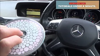 How to Play Music Discs (CDs) on a 2012 Mercedes Benz C Class W204