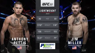 Anthony Pettis vs Jim Miller Full Fight Full HD