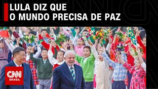 Lula fala sobre a guerra na Ucrânia durante viagem à China; veja declarações | LIVE CNN