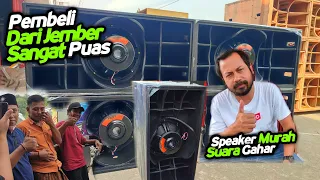 Masbre punya speaker merk baru murah Meriah Tidak sampai 2 JT udah mantab buat Glerr²an🔥