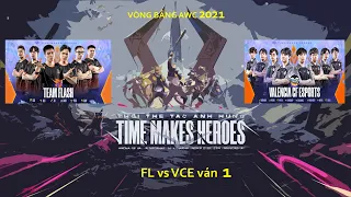 FL vs VCF ván 1 | VÒNG BẢNG B | Team Flash vs Valencia Cf Esports - AIC 2021 - Ngày 05/12/2021