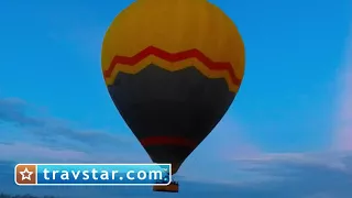 Up, Up and away!  Hot Air Balloon Launch