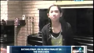 Pinay Dutch Katrina Manaog The Voice Kids Netherlands finalists - Saksi GMA 7