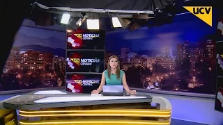 UCV TV NOTICIAS CENTRAL (16-09-2015) - Así se vivió el terremoto en el noticiario central de UCV TV