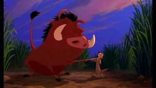 The Lion King 3 Hakuna Matata (2004) - Timon Meets Pumbaa [UHD]