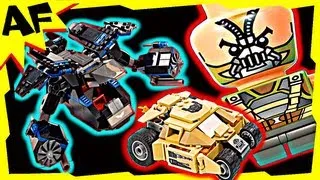 The BAT vs BANE TUMBLER CHASE 76001 Lego Batman DC Superheroes Stop Motion Build Review