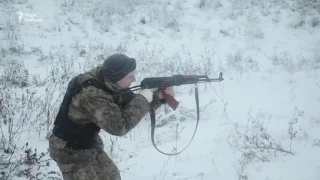 Патриоты разных городов Донецкой области проводят военные учения