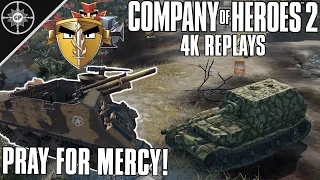 Priest's Counter Heavy Tanks? - Company of Heroes 2 4K Replays #165