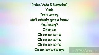 Vedo Ft. Natasha Mosley - 4 Walls (Lyrics)