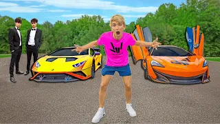 We Raced the Dobre Brothers!! (Lamborghini VS McLaren Supercar)