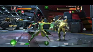 This level of AI manipulation should be illegal!!! 5* maxed Mantis handles Winter Soldier #mcoc