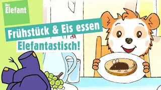 Bobo frühstückt mit seinen Eltern & Bobo geht Eis essen | Der Elefant | WDR