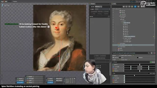 Twitch: Rigging the Painting of an Elderly Lady in Spine