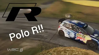 WRC 8 volkswagen Polo R at Deutschland!!