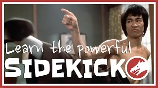 SIDEKICKS like BRUCE LEE! (Develop powerful sidekicks...)