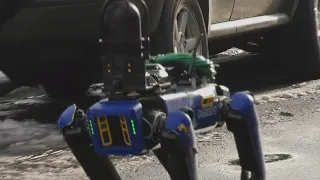 NYPD uses robot dog during police operation