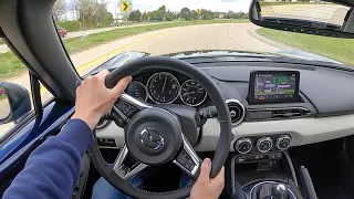 2021 Mazda Miata RF Grand Touring 6MT - POV Test Drive (Binaural Audio)