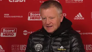 Chris Wilder - Sheff Utd v Everton - Pre-Match Press Conference