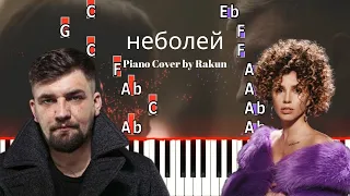 неболей ноты фортепиано - Баста & Zivert- Piano Cover