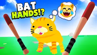 My HANDS ARE BATS and The CATS HATE IT! - What the Bat? VR