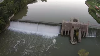 Evans Drone  Ballville Dam Fremont Ohio