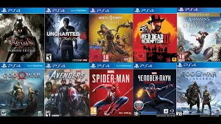 Лучшие из Лучших: Топ 10 Игр для PS4, Которые Нельзя Пропустить! 🎮🔝 #Gaming #PS4Top10