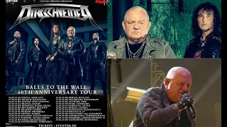 UDO DIRKSCHNEIDER and Baltes 2025 "Balls To The Wall" tour ACCEPT celebration!