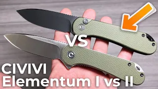 Civivi Elementum vs Civivi Elementum II - User Review