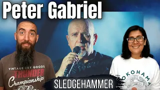 Peter Gabriel - Sledgehammer (REACTION) with my wife