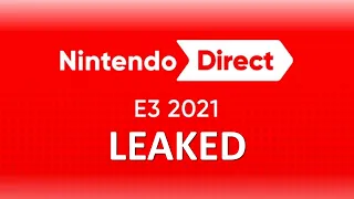 A "LEAKED" Nintendo E3 2021 Direct cartoon