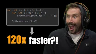 120x Faster Algorithm By Nested Loops