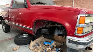 RESTORING THE FRAME ON MY 1990 OBS!!!