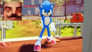 Hello Neighbor - New Neighbor Sonic the Hedgehog Act 3 Gameplay Walkthrough