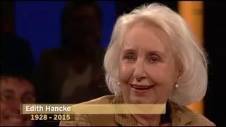 Erinnerungen an die Schauspielerin Edith Hancke 2015