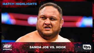 Samoa Joe and HOOK Battle for AEW World Title | AEW Dynamite | TBS