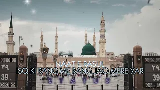 1 out of 10 NAAT E RASUL (SM) || Isq ki rangme rang jao mere yar || Naseed. || slowed || reverb ||