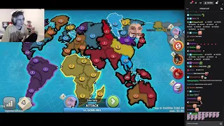 xQc plays RISK: Factions (with chat)