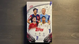 *NEW RELEASE* 2023/24 Topps UEFA Club Competitions Flagship Hobby Box - SSP Foilboard Hits