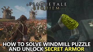 A Plague Tale: Requiem - How to Unlock Secret Armor with Windmill Puzzle to find Hideout