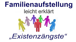 Familienaufstellung einfach erklärt: "Existensängste"