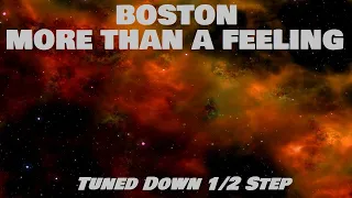 Boston - More Than A Feeling - Tune Down 1/2 Step (Eb/D# Tuning)